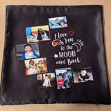 7-Panel Love to the Moon and Back Pillow